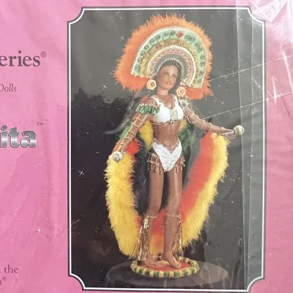 Paradise Galleries Carmencita Carnival in Rio 22" Doll by Kelly RuBert No Box - Picture 2 of 6
